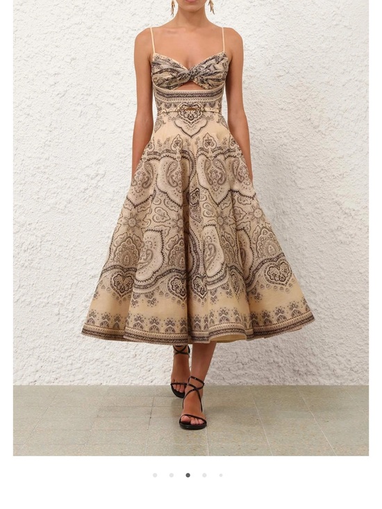 Zimmermann Dresses & Skirts - Zimmermann Beige Paisley Midi Dress